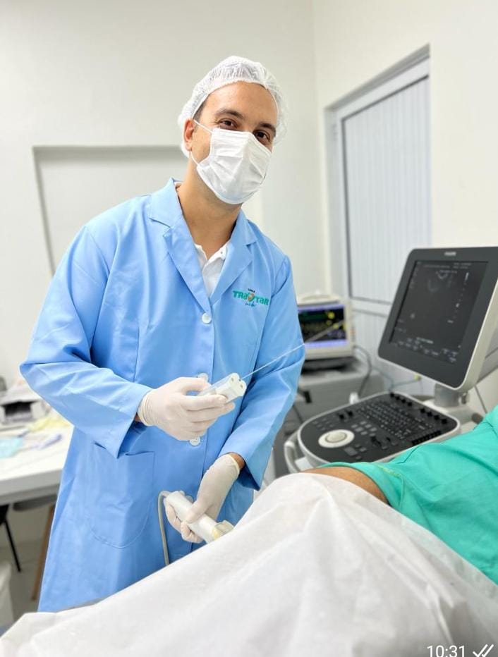 Exame de ultrassom na Clínica Tratar